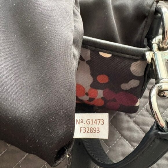 USED Coach Park Splatter Print Hobo Bag, F32893 - Picture 10 of 13